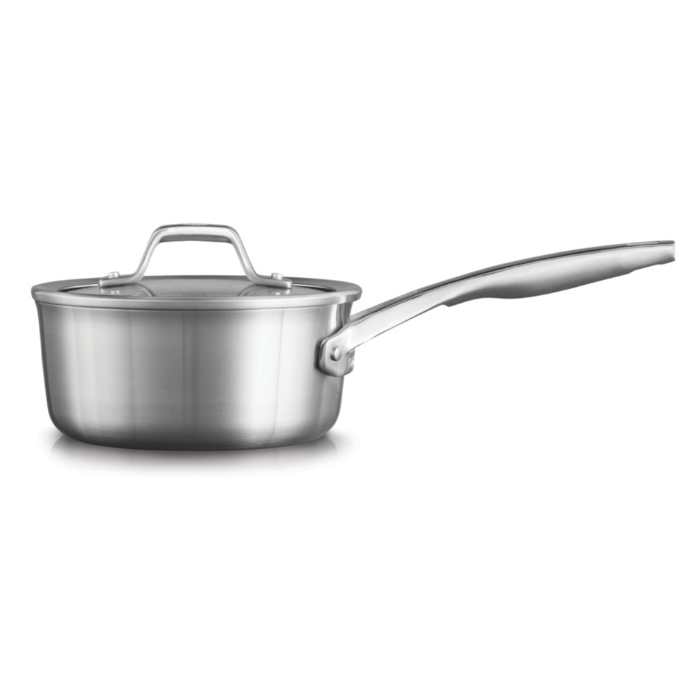 Premier™ Stainless Steel 1.5-Quart Sauce Pan | Calphalon