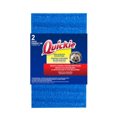 Quickie® Non-Scratch Scour Pads (2-Pack)