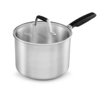 Select by Calphalon™ Stainless Steel 3.5-Quart Sauce Pan with Cover