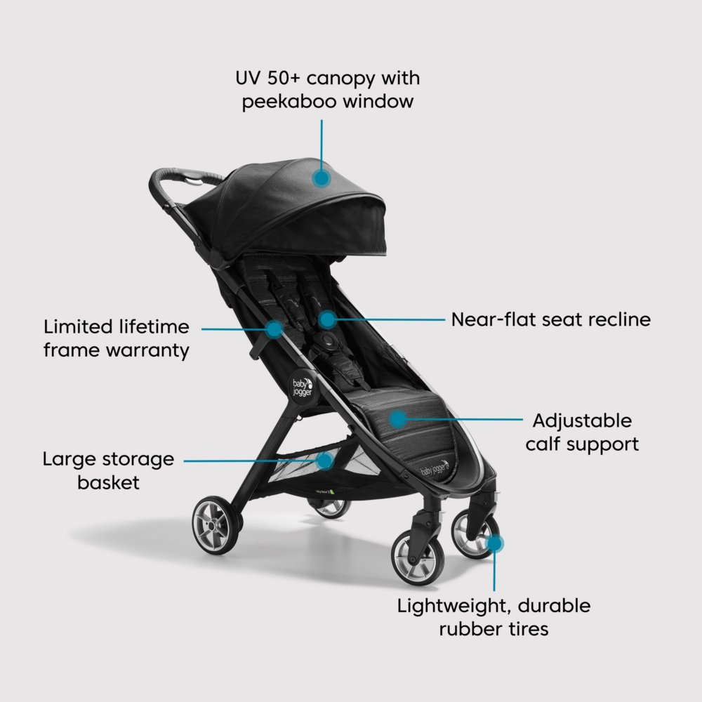 Baby Jogger City Tour 2 Compact Fold Stroller Jet 