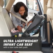 infant car seat in vehicle image number 1