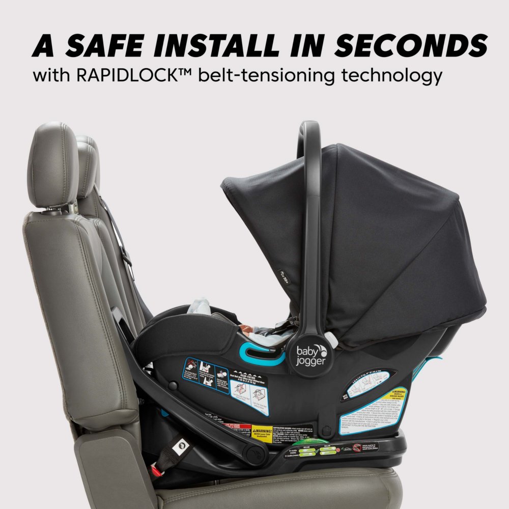 Free Shipping Baby Jogger City View All-In-One Convertible Car Seat Mineral New 