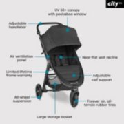 3 wheel stroller feature highlights image number 6