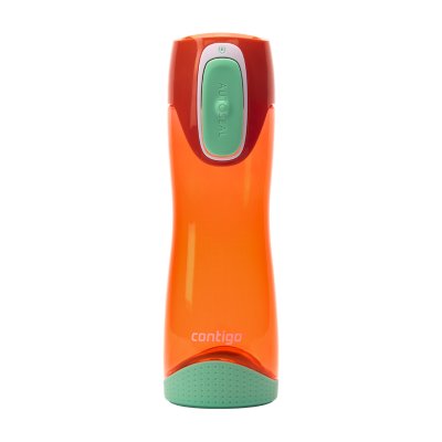 Contigo Botella térmica para niños, fácil de limpiar, con salida automática  con popote, botella de agua de acero inoxidable sin BPA, 100% a prueba de