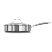 Calphalon Classic™ Stainless Steel 3-Quart Saute Pan with Cover image number 0