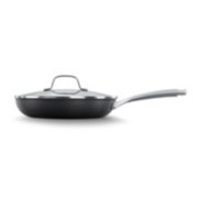 non stick pan with tempered glass lid image number 1