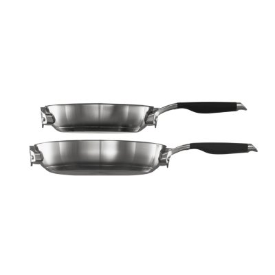Select by Calphalon™ Space-Saving Stainless Steel 8-Inch and 10-Inch Fry Pan Set