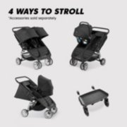 city mini 2 double stroller 4 ways to stroll accessories sold separately image number 2