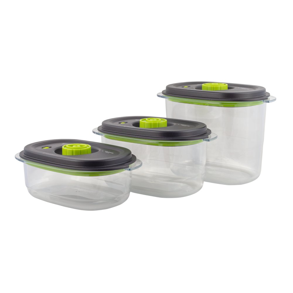 FoodSaver 5-Cup Vacuum Container Set With Lids (2-Pack) - Foley