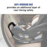anti rebound bar provides an additional layer of rear facing safety image number 3