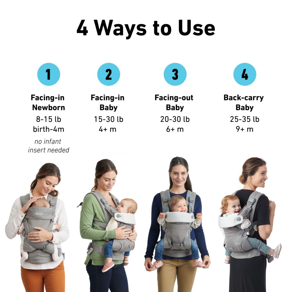 Cradle Me™ 4-in-1 Baby Carrier