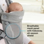 cradle me infant carrier mesh panel image number 5