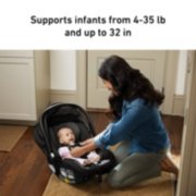 supports infants from 4 to 35 pounds and up to 32 inches image number 2