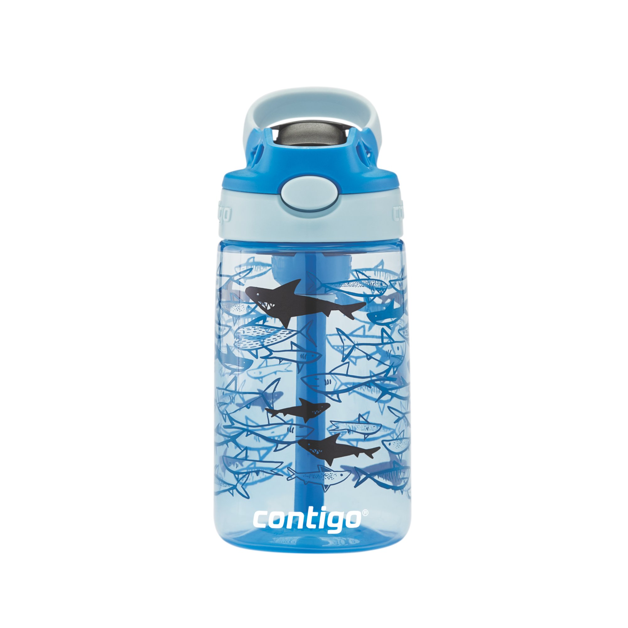 Simple Modern Baby Shark Kids Water Bottle with Straw Lid