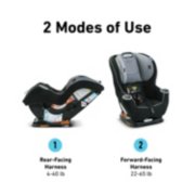 2 modes of use rear-facing harness & forward facing harness image number 1
