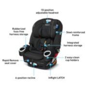 4 ever DLX car seat with 4 modes of use image number 5