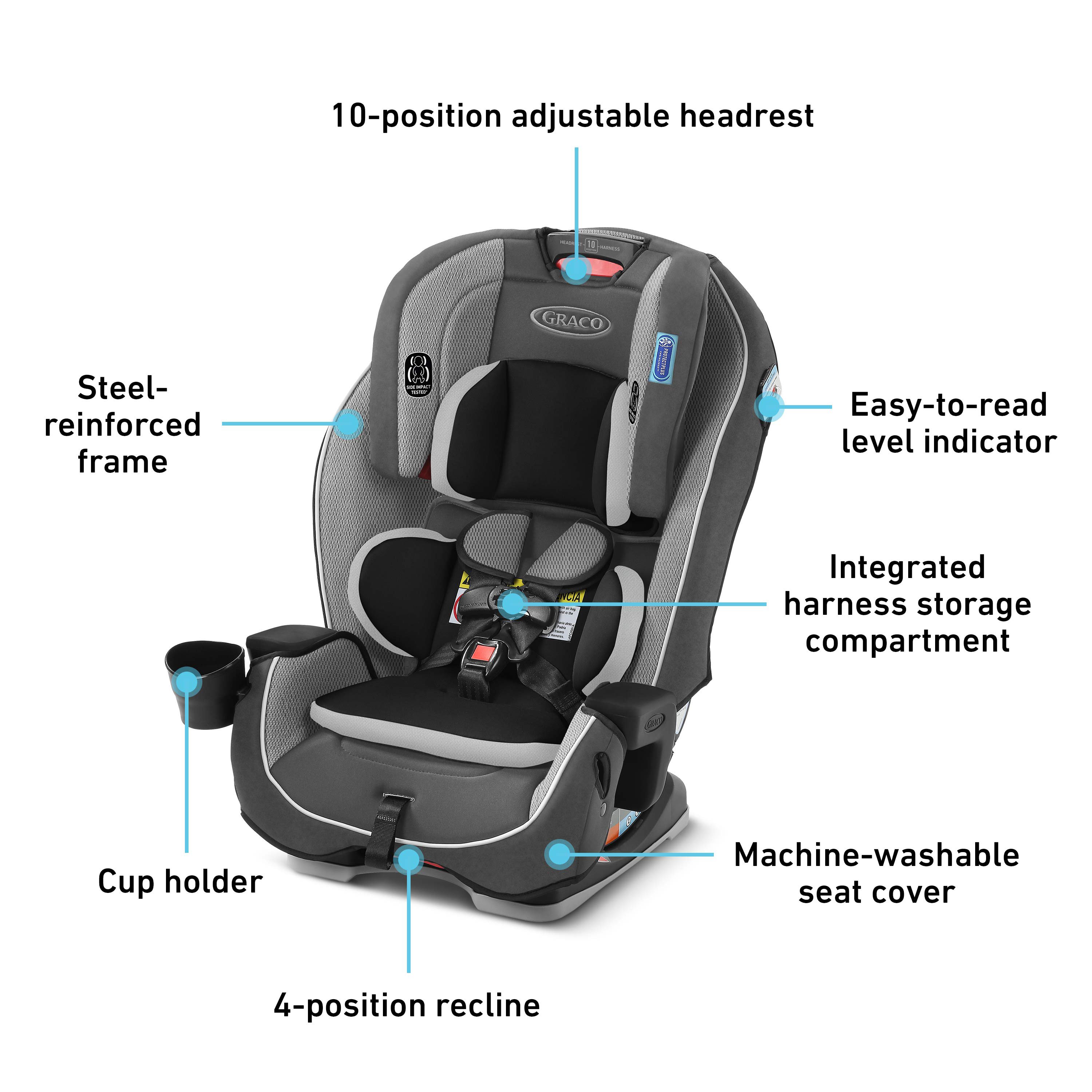 Graco Milestone® 3-in-1 Car Seat 
