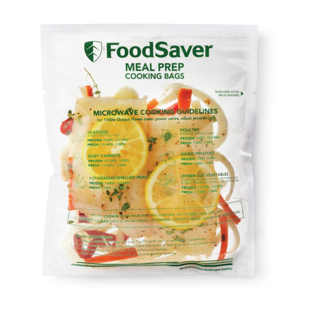 can you microwave food in foodsaver bags