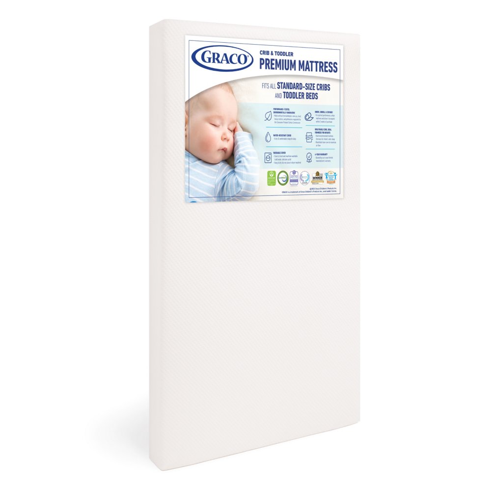 Graco best sale crib size