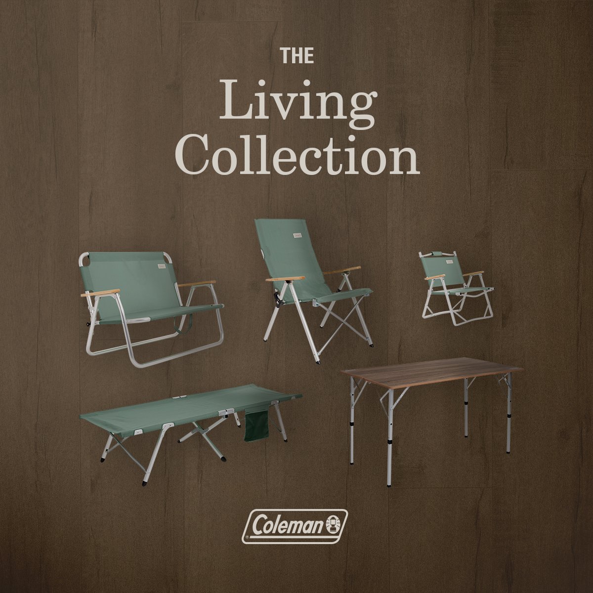 Living Collection Flat-Fold Chair | Coleman