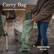 Carry bag with folding chair inside image number 4