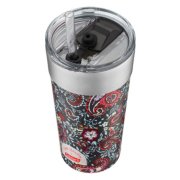coleman and vera bradley straw tumbler in gray paisley image number 2