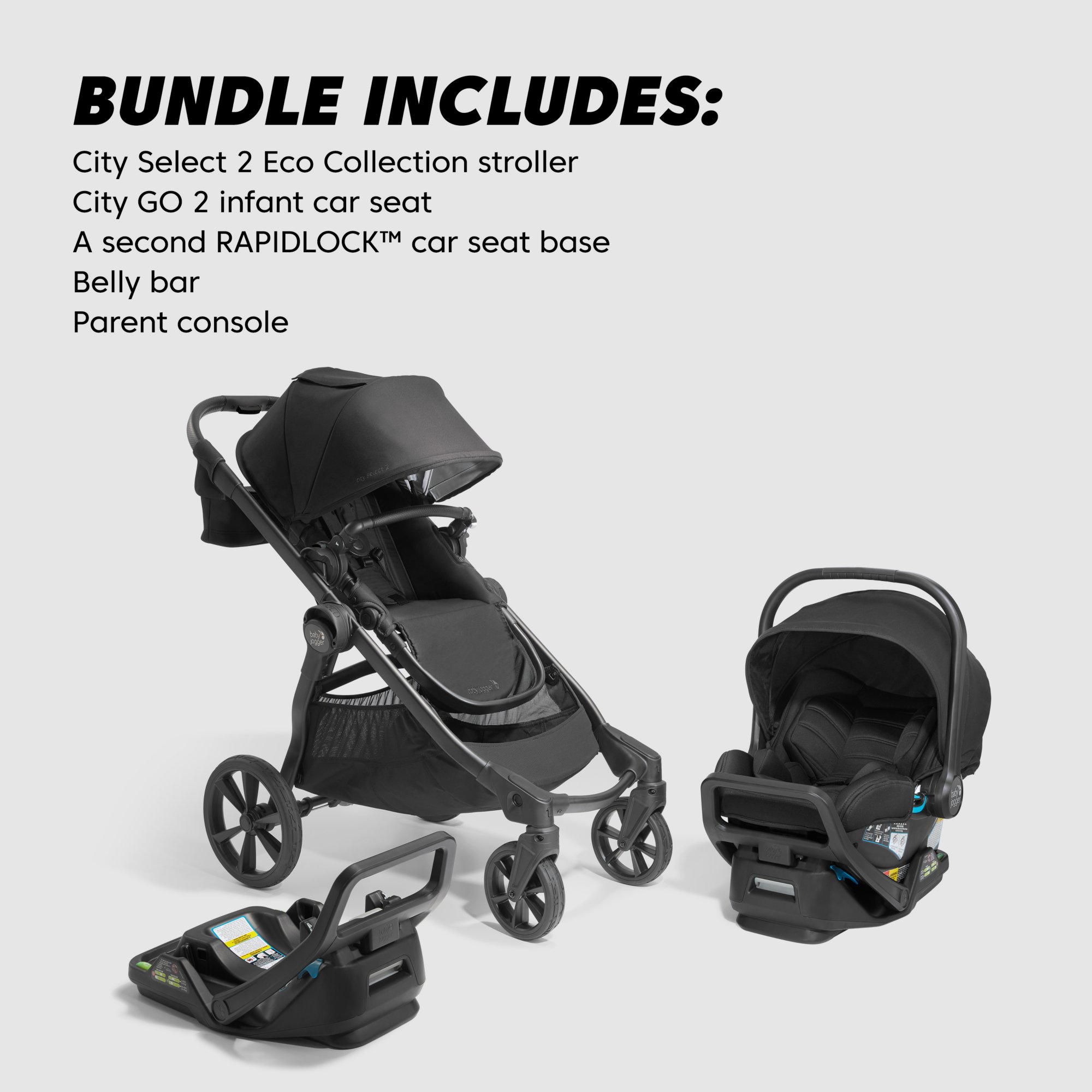 city select 2 travel system eco collection infant essentials