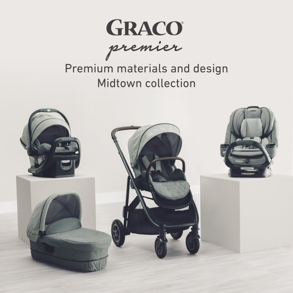 Graco Premier SnugRide SnugFit 35 XT Infant Car Seat Midtown