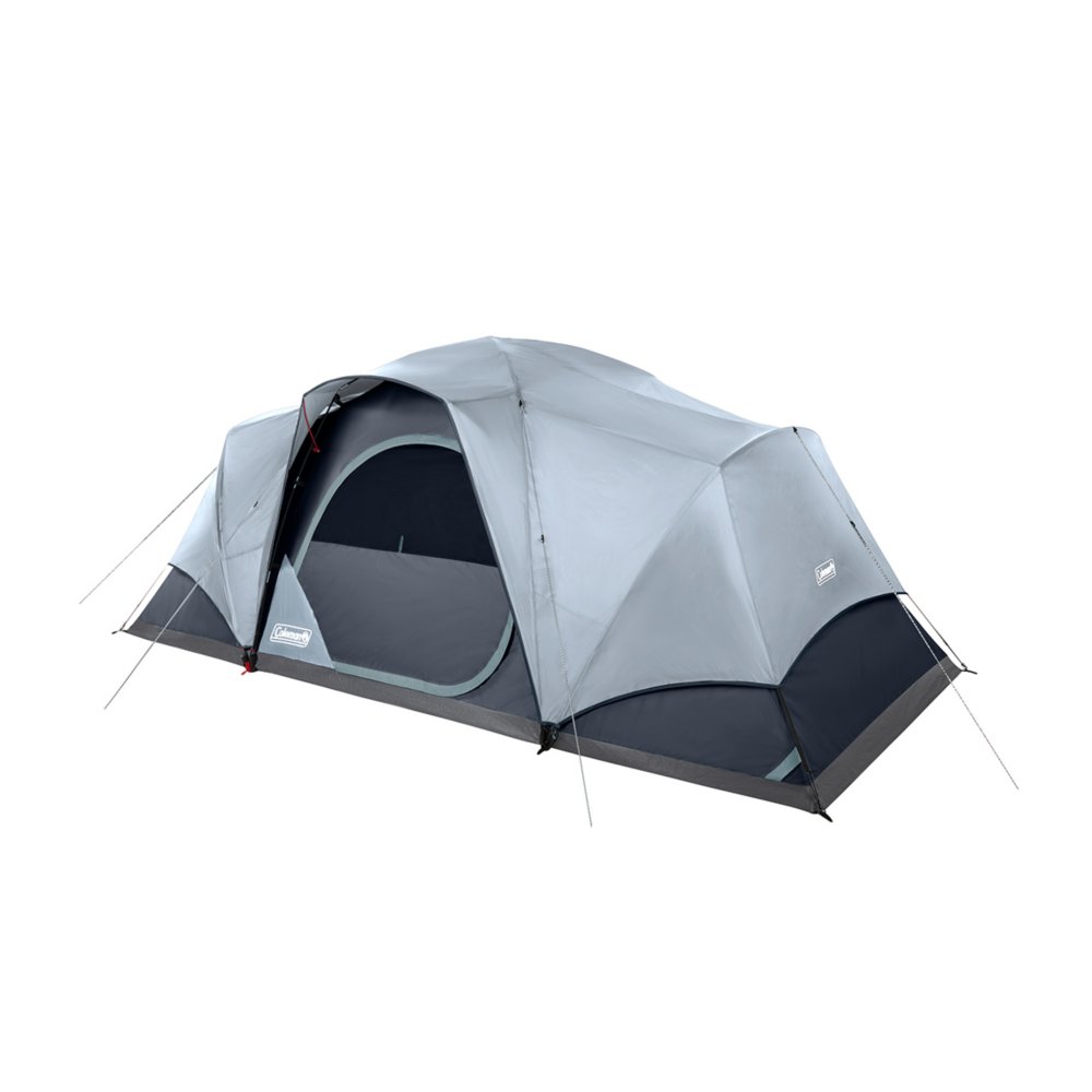 Coleman Skydome XL 8-Person Camping Tent with LED Lighting | 16 x 7 ft. with 6 ft. center height | Watersedge