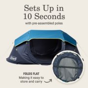 Tent that sets up in ten seconds and folds flat image number 2