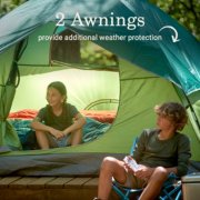camping tent with awnings image number 4