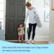dream more three in one travel bassinet with a one step fold and included carry bag makes for easy travel and storage image number 5