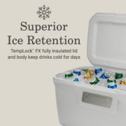 Cooler with superior ice retention and TempLock F X fully insulated lid and body image number 1