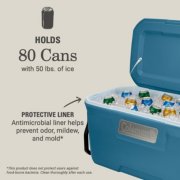 Cooler that holds eighty cans with fifty pounds of ice image number 4