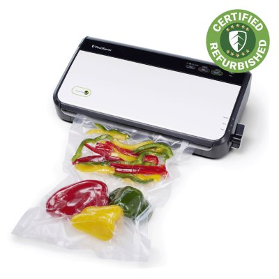 Refurbished - FoodSaver® FM2437 Manual Food Vacuum Sealer System, White