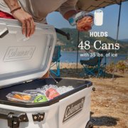 cooler holds up to 48 cans with 35 pounds of ice image number 4