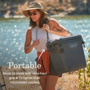 cooler is portable and made to move with easy haul image number 2