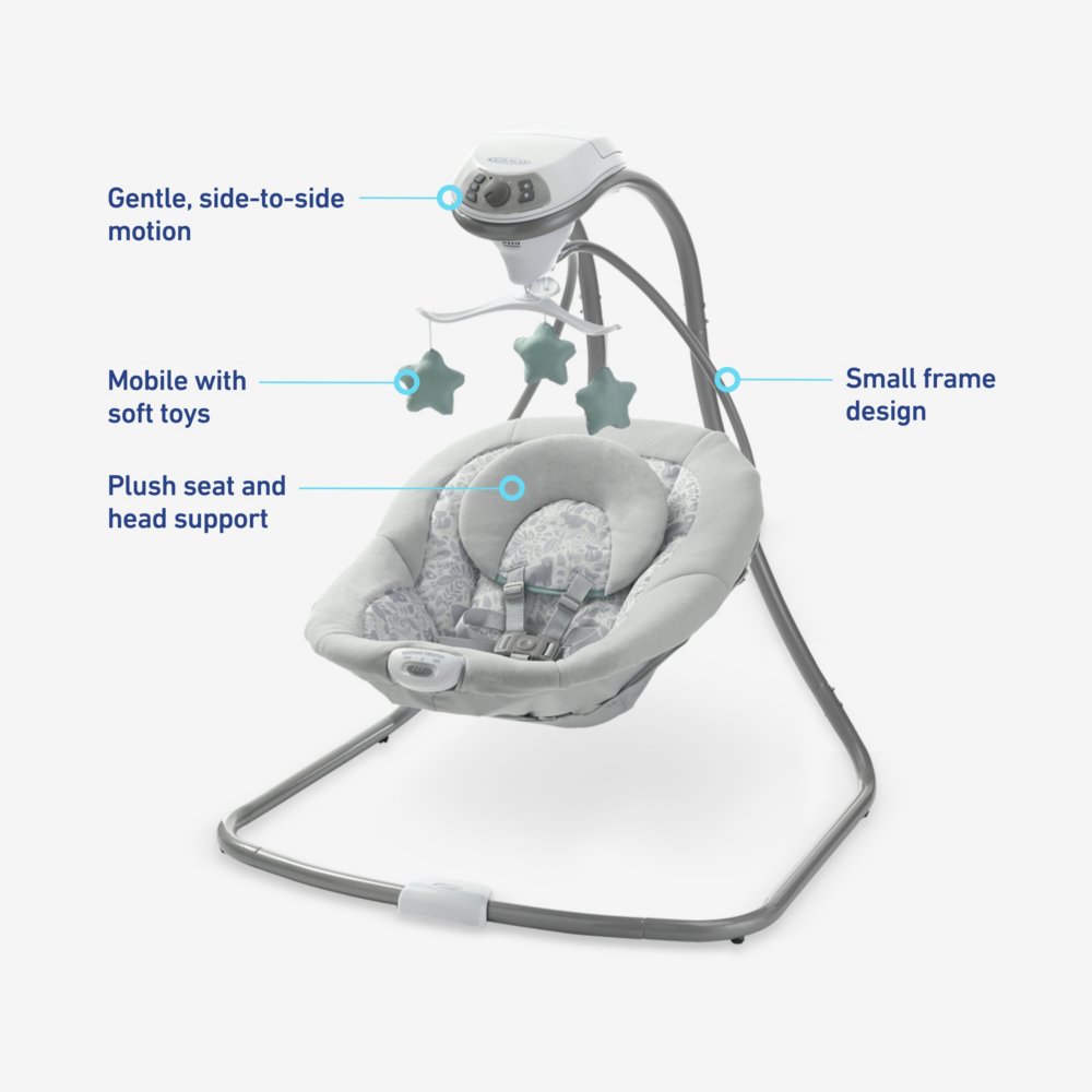 Simple 2025 baby swing