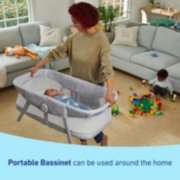 dream more two in one travel bassinet portable bassinet can be used around the home image number 3