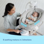 baby chair with 8 soothing motions in 2 directions image number 2