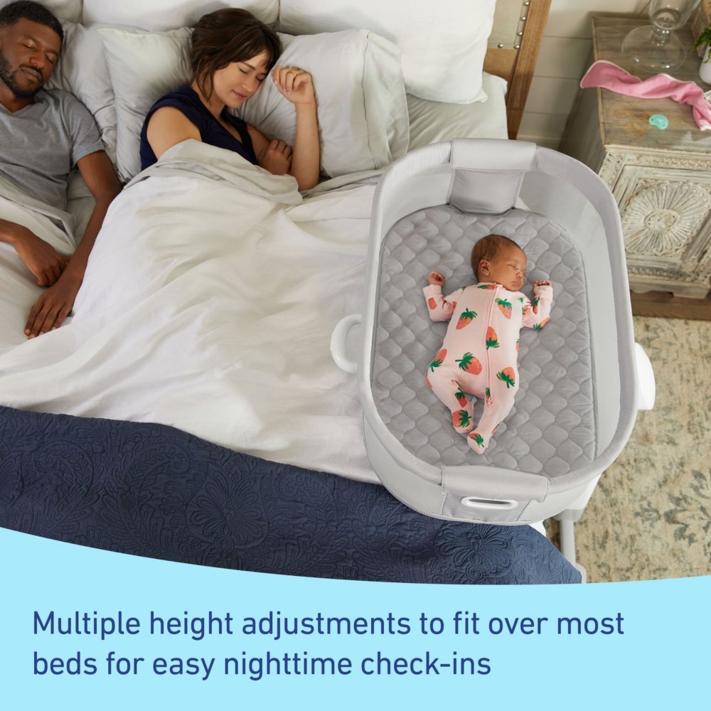 Bassinet that goes in your clearance bed