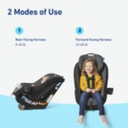 contender slim car seat has 2 modes of use image number 2