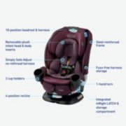 turn 2 me car seat with features pointed out image number 6