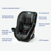 contender slim car seat features image number 6