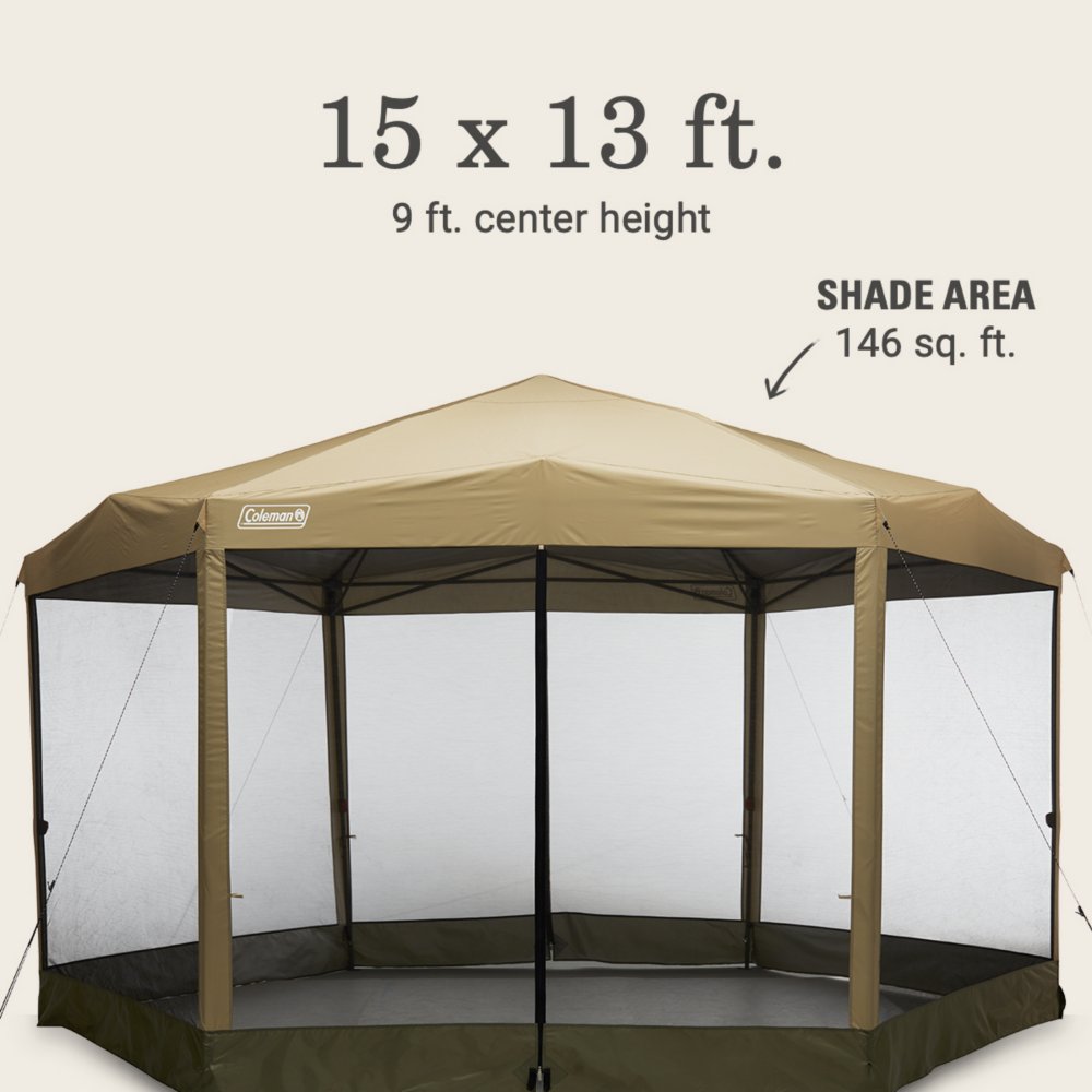 Back Home™ 15 x 13 Screen Canopy Tent