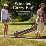Wheeled carry bag for secure packing and easy pulling image number 6