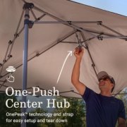 One push center hub, one peak technology and strap for easy setup and tear down image number 2