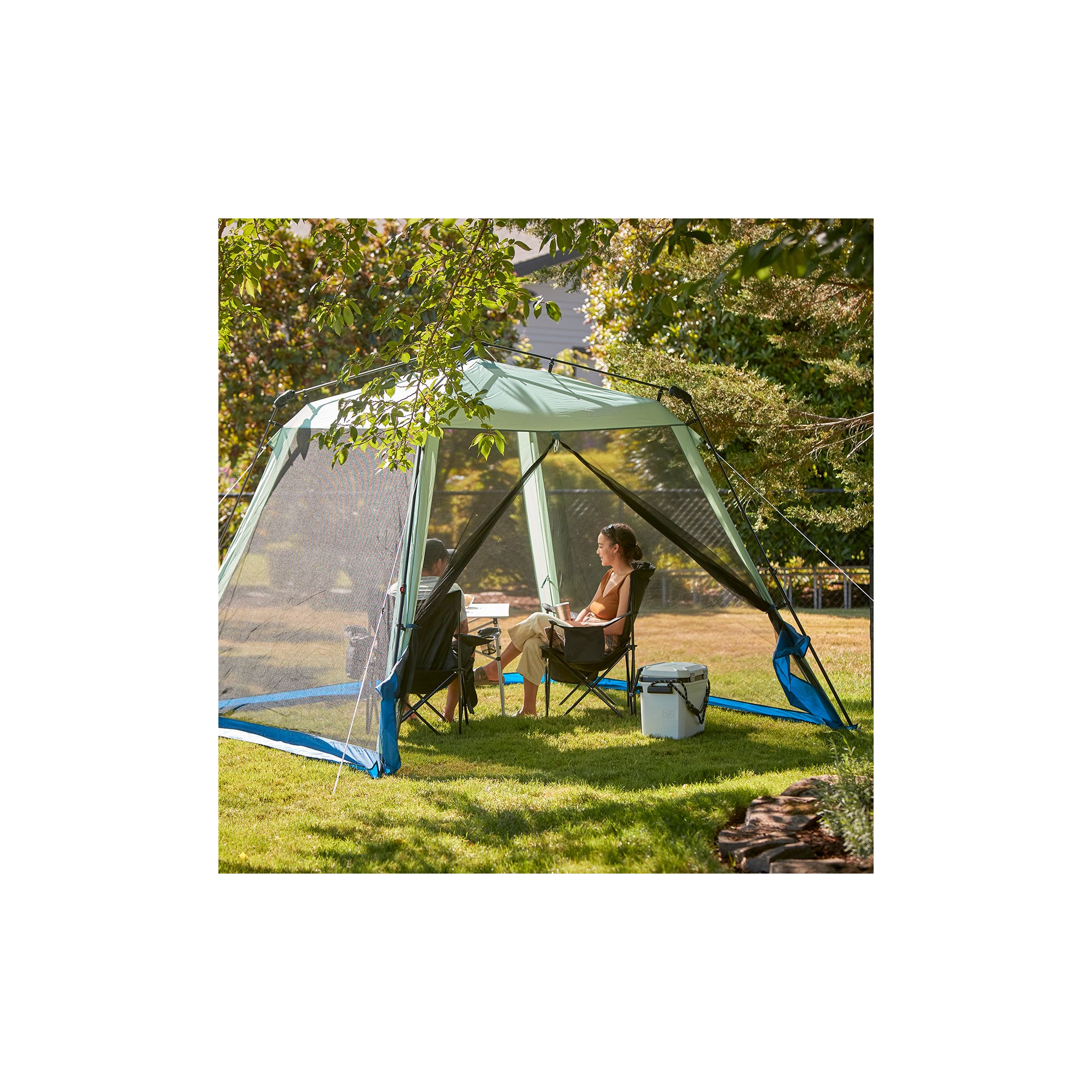 Coleman Skylodge 10-Person Instant Camping Tent w/Screen Room - Blue Nights  [2149570]