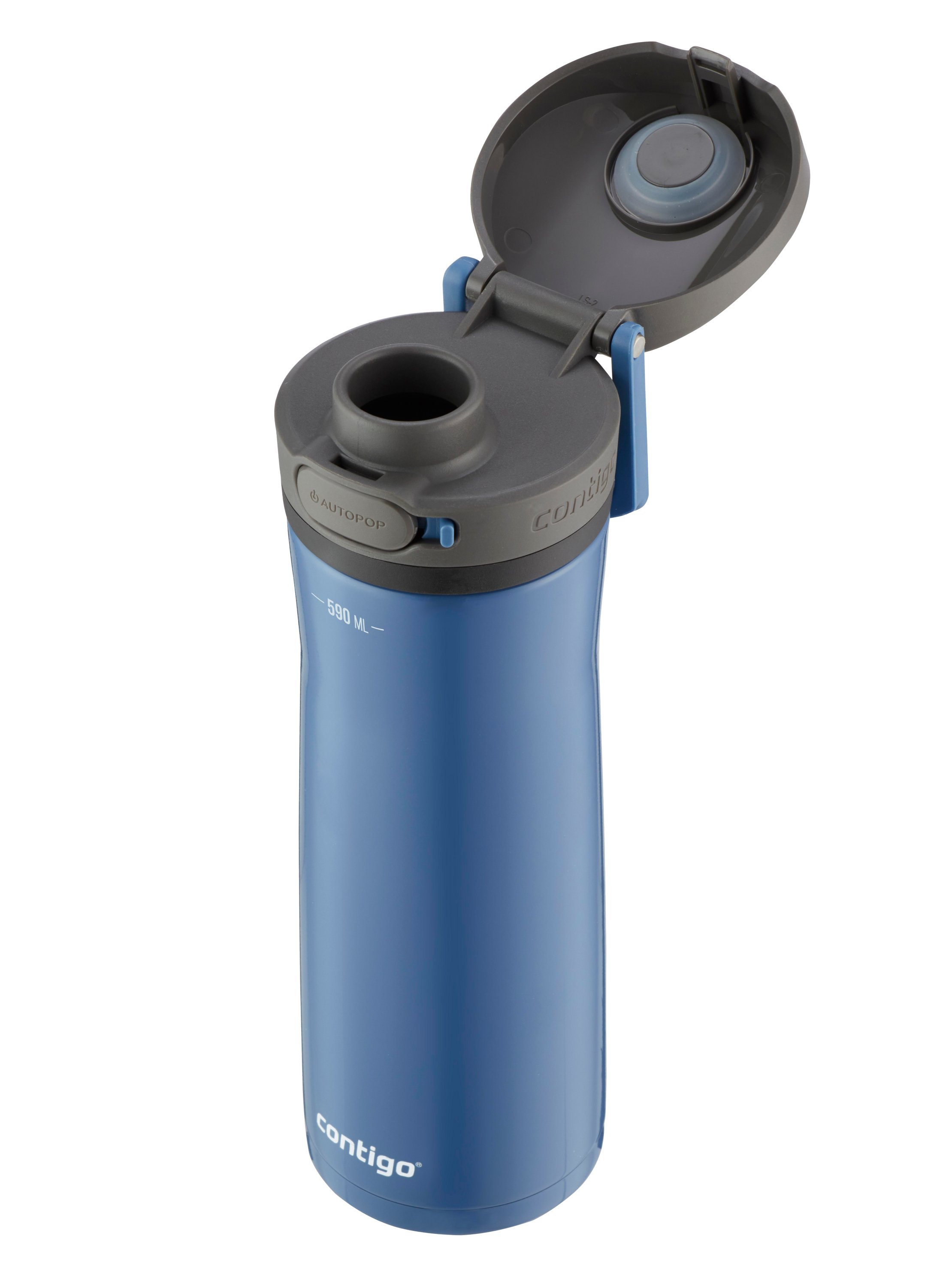 Contigo Autoseal Chill Stainless Steel 24 Ounce Indigo Wood Water Bottle 