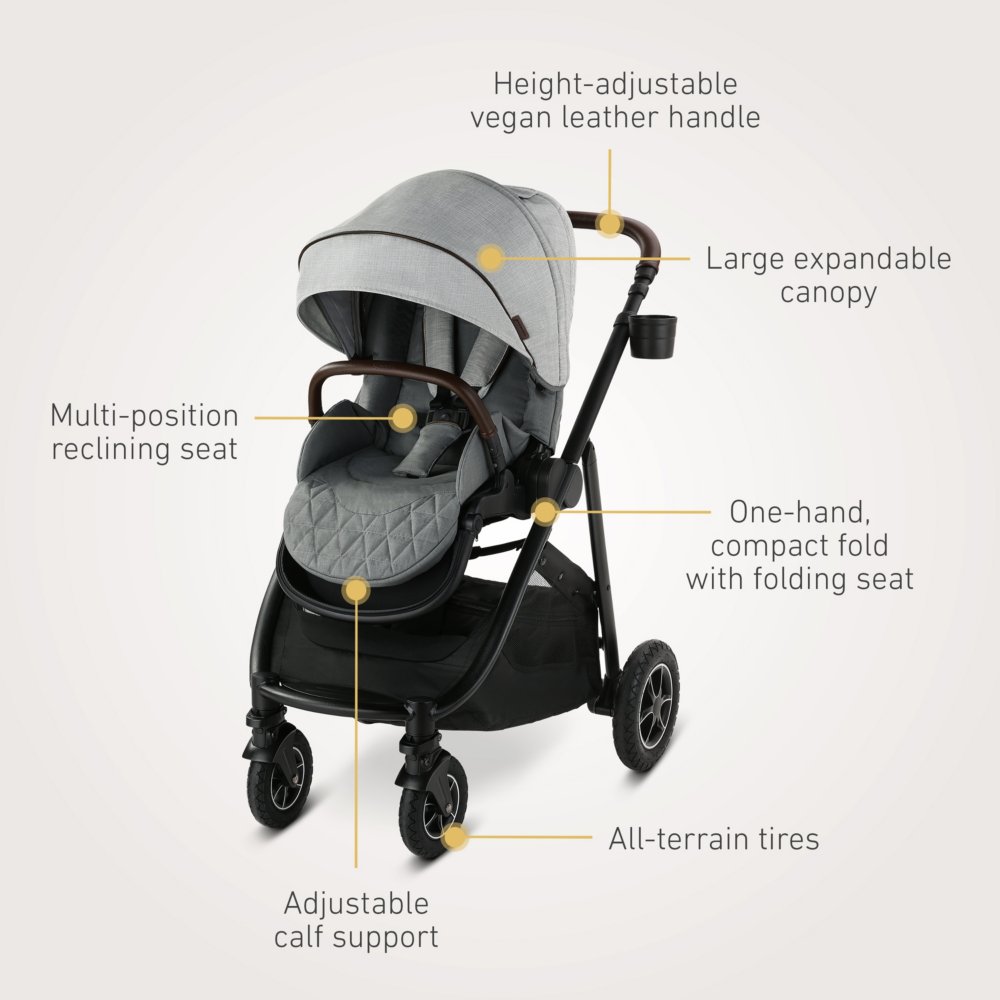 Graco Premier™ Modes™ Lux Stroller, Midtown™ Collection | Graco Baby